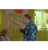 Мастер-класс по мыльным пузырям!