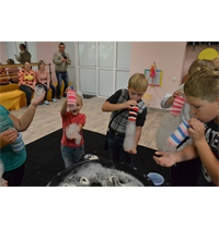 Мастер-класс по мыльным пузырям!